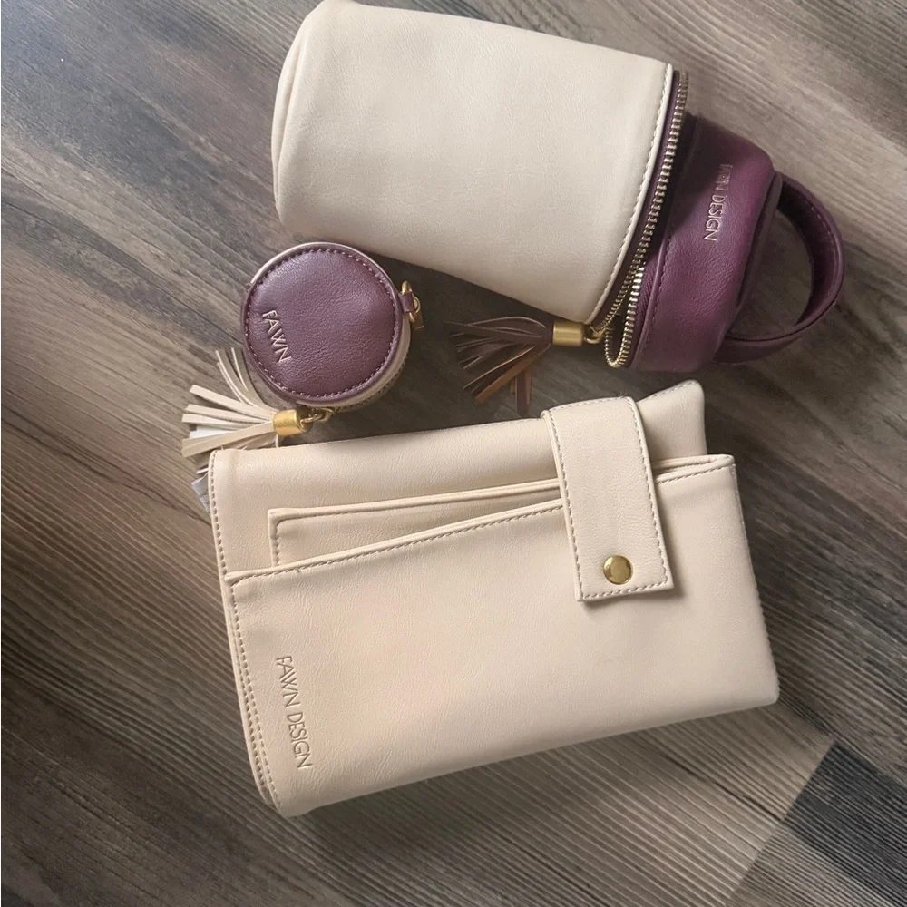 Fawn Design x Anthropologie Diaper Bag Bundle Accessories